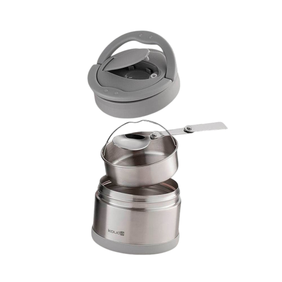 Pote Térmico Kouda  -Food Jar 700Ml Prata-
