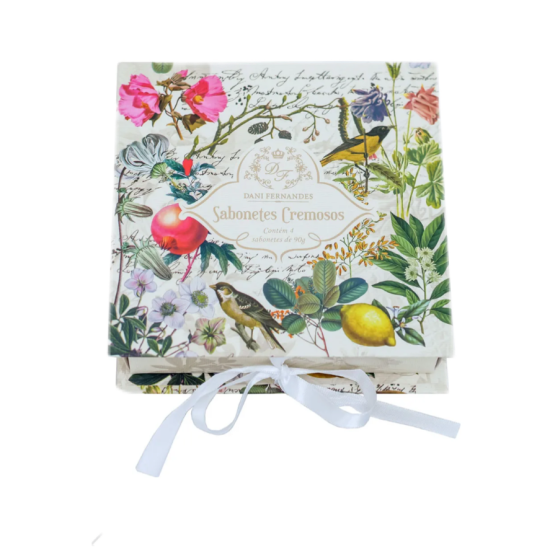 Sabonete Cremosos Kit com 4 unid 90G cd